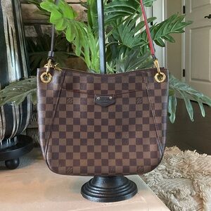 Louis Vuitton Damier Ebene South Bank Basace Shoulder Bag